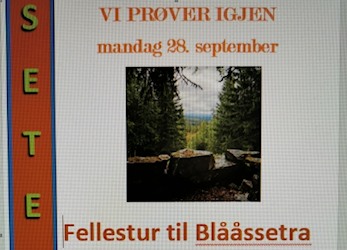 Fellestur til Blååssetra
